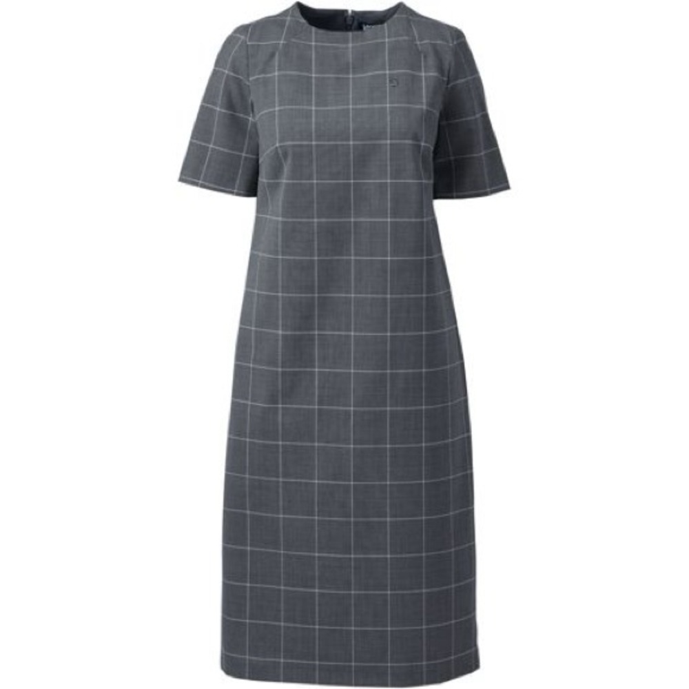 Chase Women's Short Sleeve Mock Neck Dress